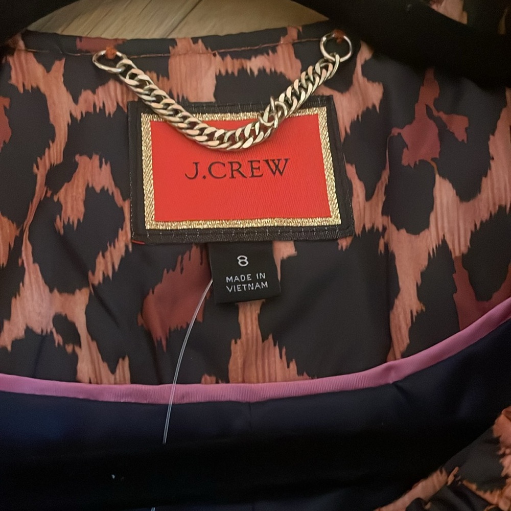 J. Crew Animal Print Blazer - Picture 7 of 7